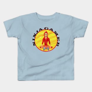 NINJA GAMER Yoga Lovers Gift Kids T-Shirt